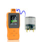 A8-NH3 5-in-1 Ammonia Gas Detector 0-100PPM Air Quality Monitor with Temperature and Humidity Display