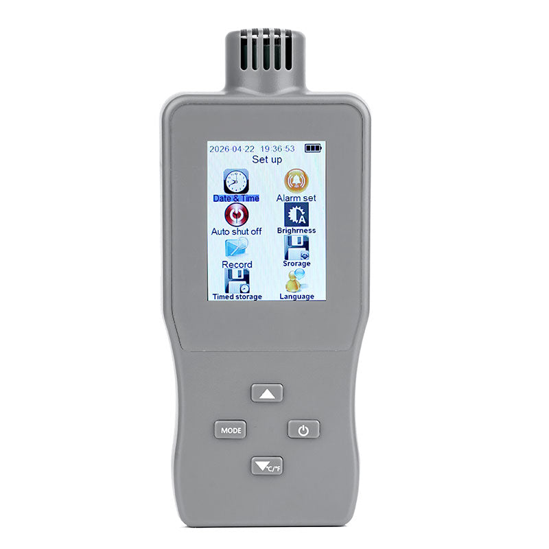 A8-SO2 0-20PPM Digital Sulfur Dioxide Detector Gas Meter Temp Humidity Air Quality Monitor with Alarm