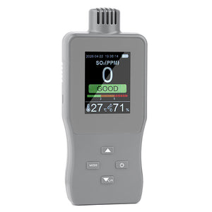 A8-SO2 0-20PPM Digital Sulfur Dioxide Detector Gas Meter Temp Humidity Air Quality Monitor with Alarm