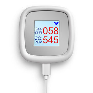 C2 WiFi/Standard Version Multi Gas Detector Methane LPG Carbon Monoxide Alarm Sensor with Buzzer