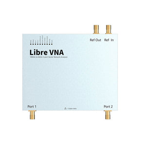 HamGeek LibreVNA 100KHz to 6GHz 2-Port Vector Network Analyzer VNA Spectrum Analyzer (Silver/Black)