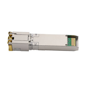 PACBTECH PAC-10G-T 10GBASE RJ45 30m SFP Copper Transceiver Auto Adaptive 10G 2.5G 1.25G for Huawei Xiaomi