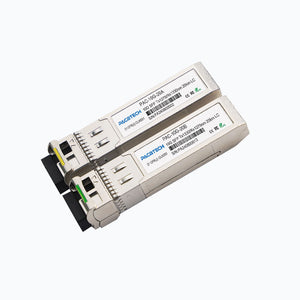 PACBTECH 10G BiDi SFP+ Transceiver 10KM 20KM 40KM LC Single-Fiber 1270/1330nm Optical Module