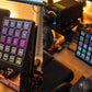 Simplayer Panel Apex-2 PA2 Sim Racing Button Box with RGB Backlit Buttons and Label Stickers