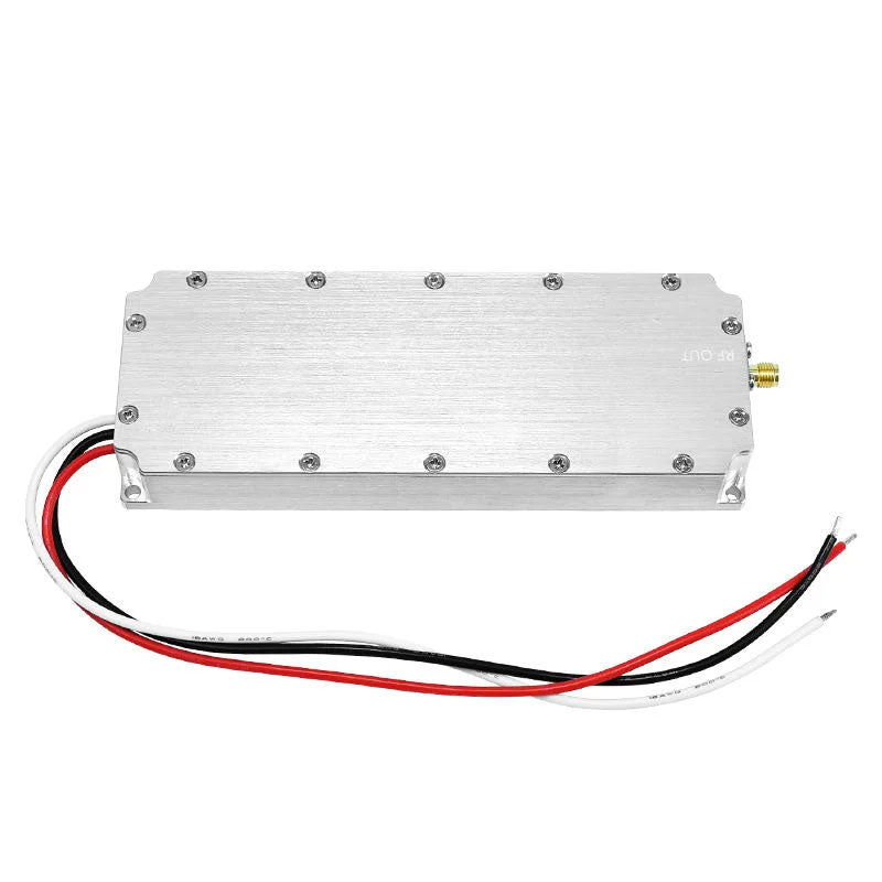 50W 300-5850MHz RF Power Amplifier Module GaN with Circulator SMA Female Connector Low Insertion Loss RF PA