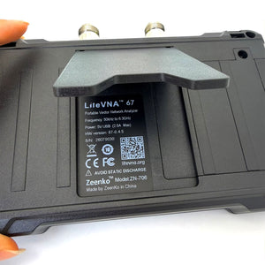 HamGeek LiteVNA67 50kHz-6.3GHz VNA Portable Vector Network Analyzer Built-in FPU with 7-Inch Touch Screen