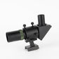 AQUILA High Definition 6X30 Finderscope Aluminum Alloy Fully Positive Image 90-Degree Right-Angle Astronomical Finderscope