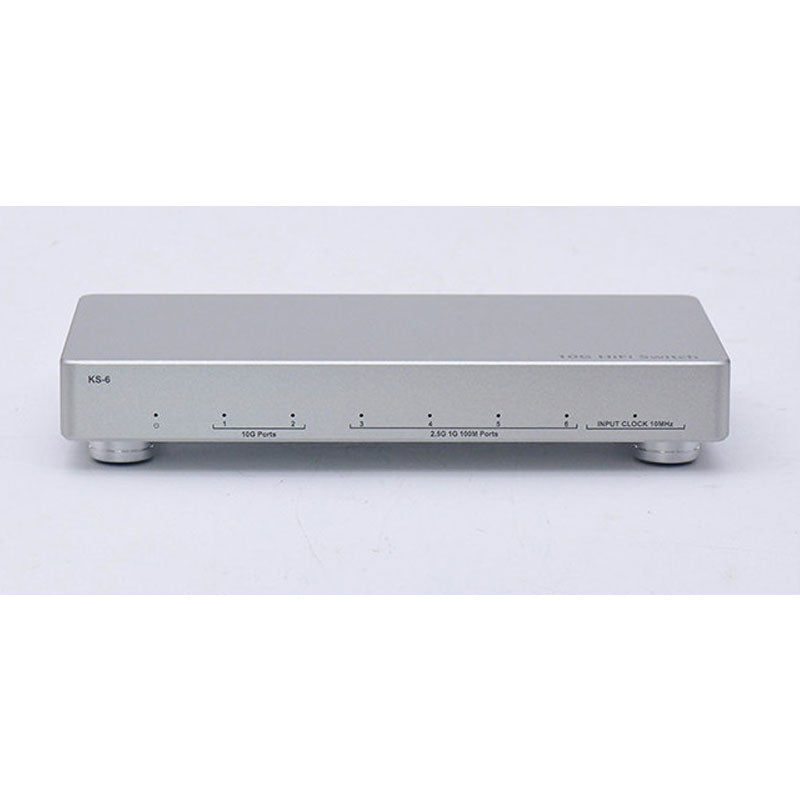 KS-6 10-Gigabit Audio HiFi Switcher Photoelectric Isolation High Precision Clock System