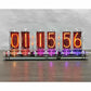 Basic/Advanced Version 6-Digit Nixie Clock Base 12/24H Switch Glow Tube Clock Support for IN-18 Nixie Tube