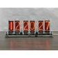 Basic/Advanced Version 6-Digit Nixie Clock Base 12/24H Switch Glow Tube Clock Support for IN-18 Nixie Tube
