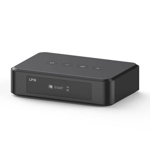 Arylic LP10 2.4GHz/5GHz Wireless Music Streamer with 0.91-Inch OLED Display Support for Google Cast