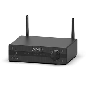 Arylic BP50 Wireless Bluetooth5.2 Preamplifier ES9023P DAC 192kHz/24Bits 2.1 Channel Audio Receiver