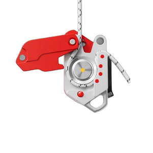 GS400 Multifunctional Lift Descender Portable Rope Climbing Lift Retarder 200KG Load Capacity