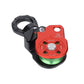 ALT-DHL-009 360-Degree Universal Single Pulley 36KN Portable Outdoor Rock Climbing Pulley for 13MM Ropes