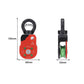 ALT-DHL-009 360-Degree Universal Single Pulley 36KN Portable Outdoor Rock Climbing Pulley for 13MM Ropes