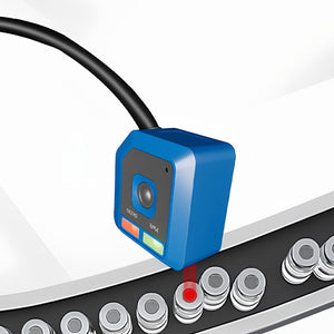 WTX1000 Series 30MP Color CCD Vision Sensor Smart Camera LED Sight Support Multiple Visual Tools