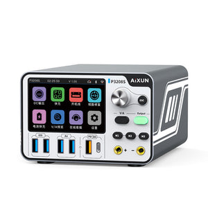 AiXun P3208S Smart Adjustable DC Regulated Power Supply 300W 0-32V/0-15A for IOS/Android Cellphones Repair