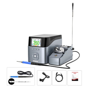 AiXun T410 Dual Channel Intelligent Soldering Station 100W with T210 Handle and K-type Soldering Iron Tip