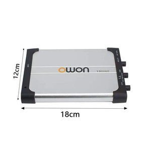 OWON VDS1022 VDS1022I 25MHz Ultra-thin Portable PC Oscilloscope USB2.0 100MSa/s Multi-Trigger Oscilloscope