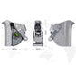 AL-ZSQ068 Outdoor Rock Climbing Stainless Steel Fall Arrester Rapid Descent Anti-fall Protector for 10-13MM Ropes