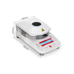 MB23ZH Compact Moisture Analyzer High Precision Rapid Moisture Tester 110g for Grain/Waste Water/Porcelain Detection