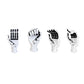 LA01 CyberHand 6DOF Intelligent Bionic Robot Hand Open-source Mechanical Hand with 5V Power Supply (Left Hand)
