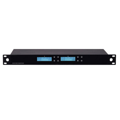ANLEON S3D Professional Dual Channel 1U Wireless Stereo In-Ear Monitor System Transmitter 24-Bit/48kHz