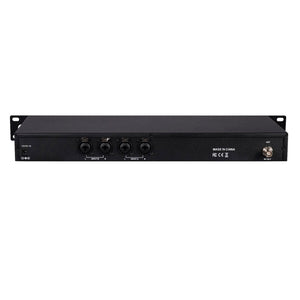 ANLEON S3D Professional Dual Channel 1U Wireless Stereo In-Ear Monitor System Transmitter 24-Bit/48kHz