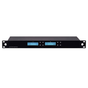 ANLEON S3D Professional Dual Channel 1U Wireless Stereo In-Ear Monitor System IEM Kit 1xTransmitter + 2xReceiver
