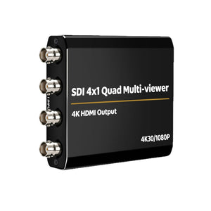 NK-H14 3G SDI 4x1 Screen Splitter 4K30Hz HDMI-compatible Output 4-Channel HD Screen Distribution