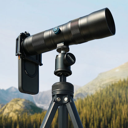 APEXEL APL-T20-60X Cellphone 20-60X Telephoto Zoom Lens Kit Lightweight Cellphone Monocular Telescope