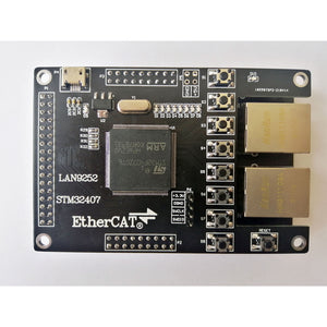 LAN9252 EtherCAT Slave Development Board 16IO CiA402 Motion Control Industrial Automation Module