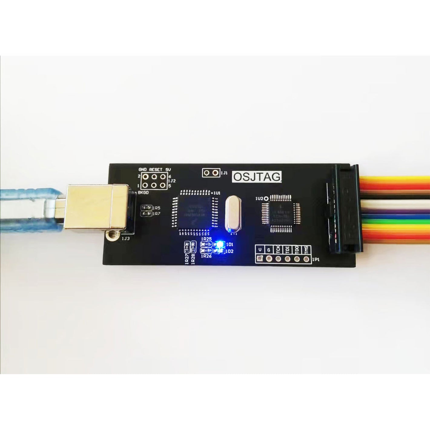OSJTAG Emulator Programmer for Freescale NXP Qorivva SPC56xx MPC56xx PowerPC MCU JTAG Debug Tool