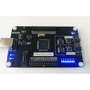 FlexRay Development Board Dual Node Communication Module FlexRay To CAN Serial Converter for Testing
