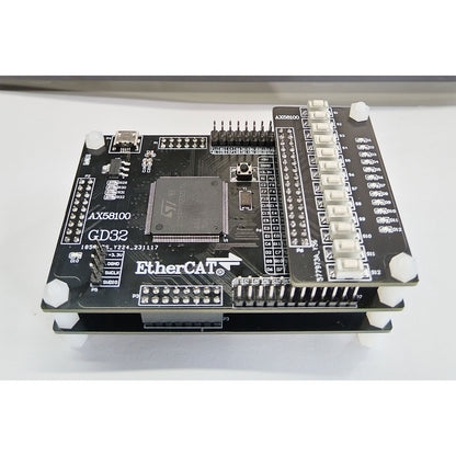 STM32H723 AX58100 EtherCAT Slave Development Board 32IO CIA402 Industrial Ethernet Motion Control Module