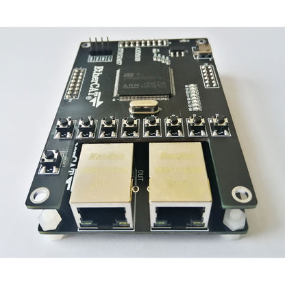 AX58100 EtherCAT Slave Development Board 16IO CIA402 Industrial Automation Controller Module