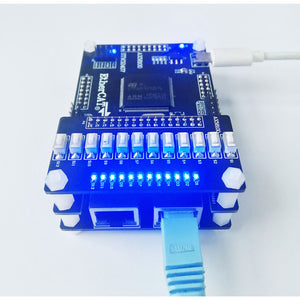 AX58100 EtherCAT Slave Development Board 32IO CiA402 Industrial Automation Motion Control Module