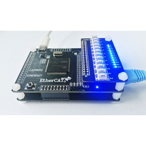LAN9252 EtherCAT Slave Development Board 32 IO Module CIA402 Motion Control Industrial Communication