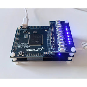 STM32H723 LAN9253 EtherCAT Slave Development Board 32IO CIA402 Controller for Industrial Automation