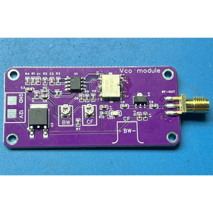 VCO Module RF Signal Source Wideband Voltage Controlled Oscillator with SMA Female Connector