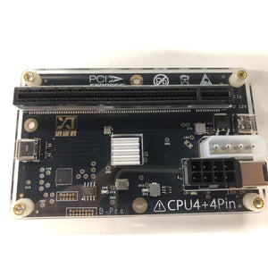 XIAOYAO B Mini Portable Graphics Card Expansion Dock GPU Dock with 60CM Thunderbolt4 Cable