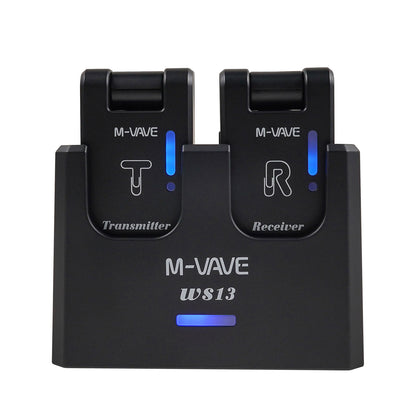 M-VAVE WS313 5.8GHz Guitar Wireless Audio Transmission System Portable Audio Transmitter and Receiver
