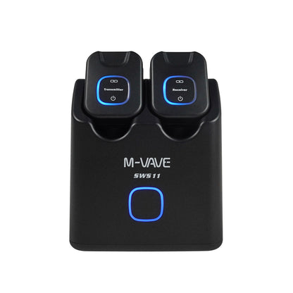 M-VAVE SWS11 5.8GHz Portable Guitar Wireless Audio Transmission System Support 1TX to 32RX Transmission
