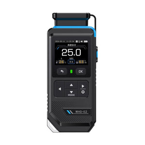 FNIRSI WHD-02 Probe-Type Multifunctional Moisture Meter Wood/Cement/Wall Moisture Tester with 2-Inch TFT Screen