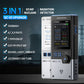 FNIRSI GC-03 3-IN-1 Electromagnetic Nuclear Radiation Detector Triple Alarm&Record with 2.4-Inch Color Screen