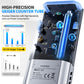 FNIRSI GC-03 3-IN-1 Electromagnetic Nuclear Radiation Detector Triple Alarm&Record with 2.4-Inch Color Screen