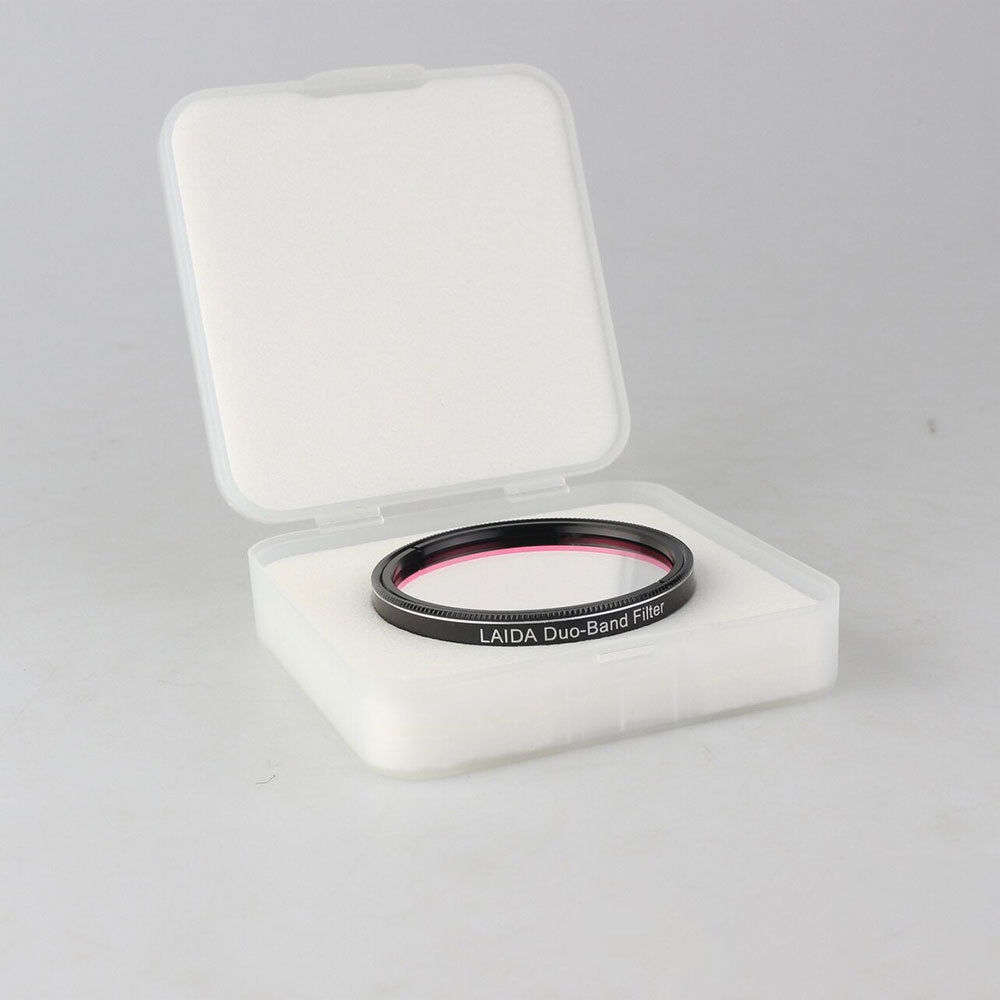 TeSeek 2-Inch 7nm Duo-Band Filter Dual Narrow Band Filter for Deep Sky Photography Astronomy Color Camera