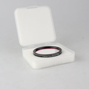 TeSeek 2-Inch 7nm Duo-Band Filter Dual Narrow Band Filter for Deep Sky Photography Astronomy Color Camera