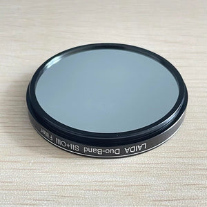 TeSeek 2-Inch 6.5nm Duo-Band SII+OIII Filter Dual Narrow Band Filter for Deep Sky Photography Astronomy Color Camera