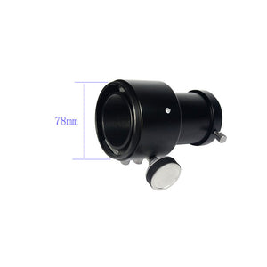 TeSeek 2-Inch Full Metal Refractive Rackless Focuser with 2-Inch to 1.25-Inch Adapter for Astronomical Telescopes